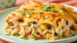 Simple Chicken Burrito casserole recipes for Picky Eaters