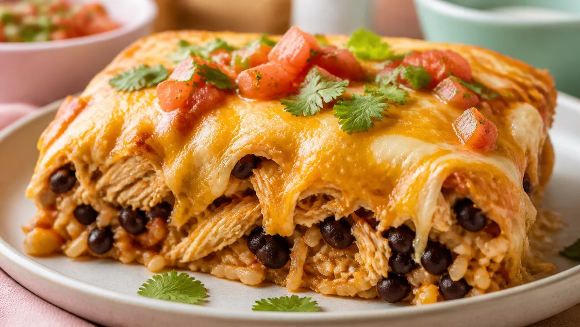 Budget-Friendly Chicken Burrito casserole recipes for Dinner