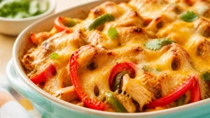 Cheesy Chicken Fajita casserole recipes – Easy Weeknight Meal