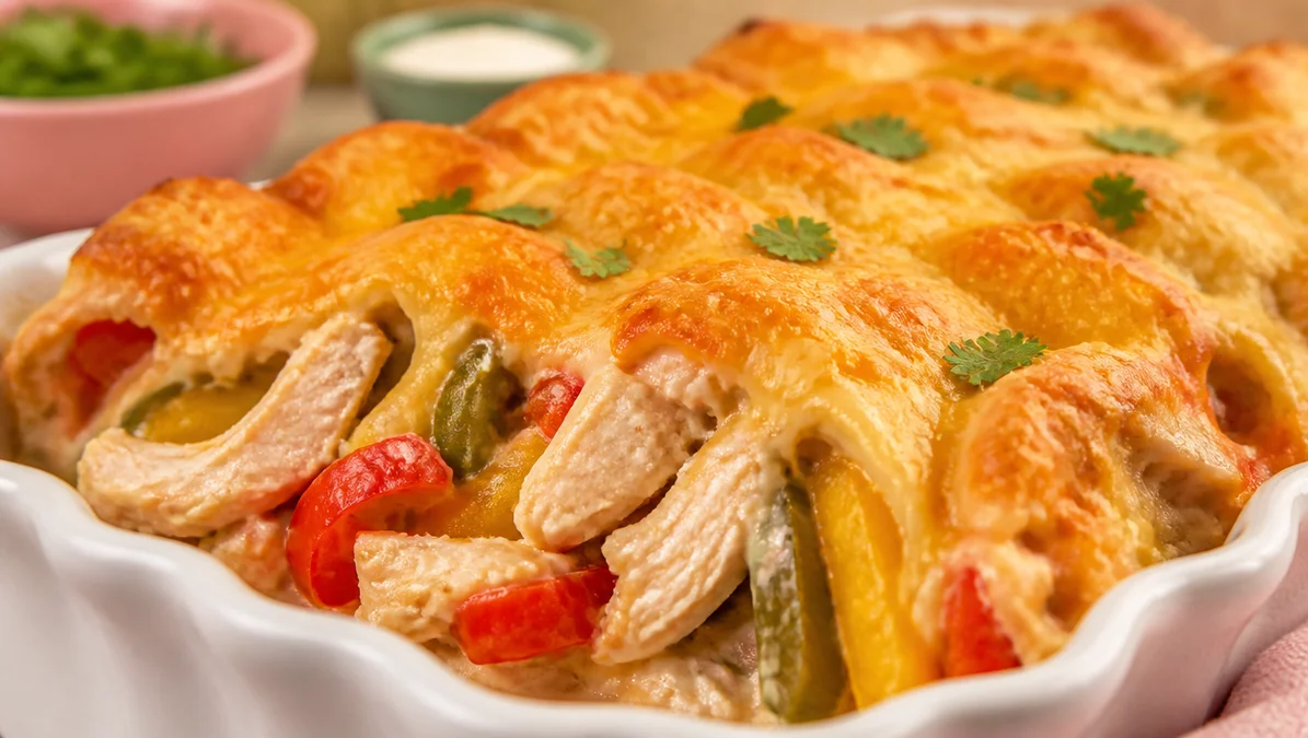 Simple Chicken Fajita casserole recipes for Picky Eaters