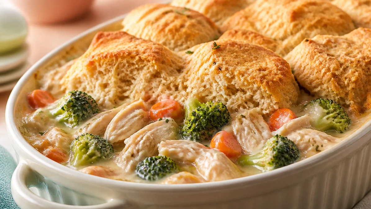 Healthy Chicken Pot Pie casserole recipes Easy Dinner Idea
