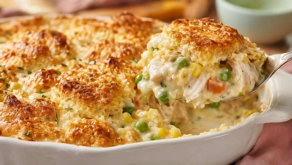 Chicken Pot Pie Casserole