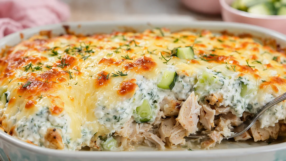 Easy Greek Chicken Casserole