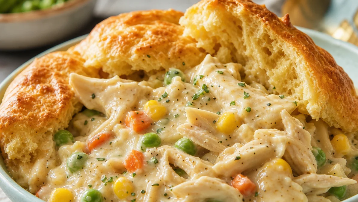 Crock Pot Chicken Pot Pie