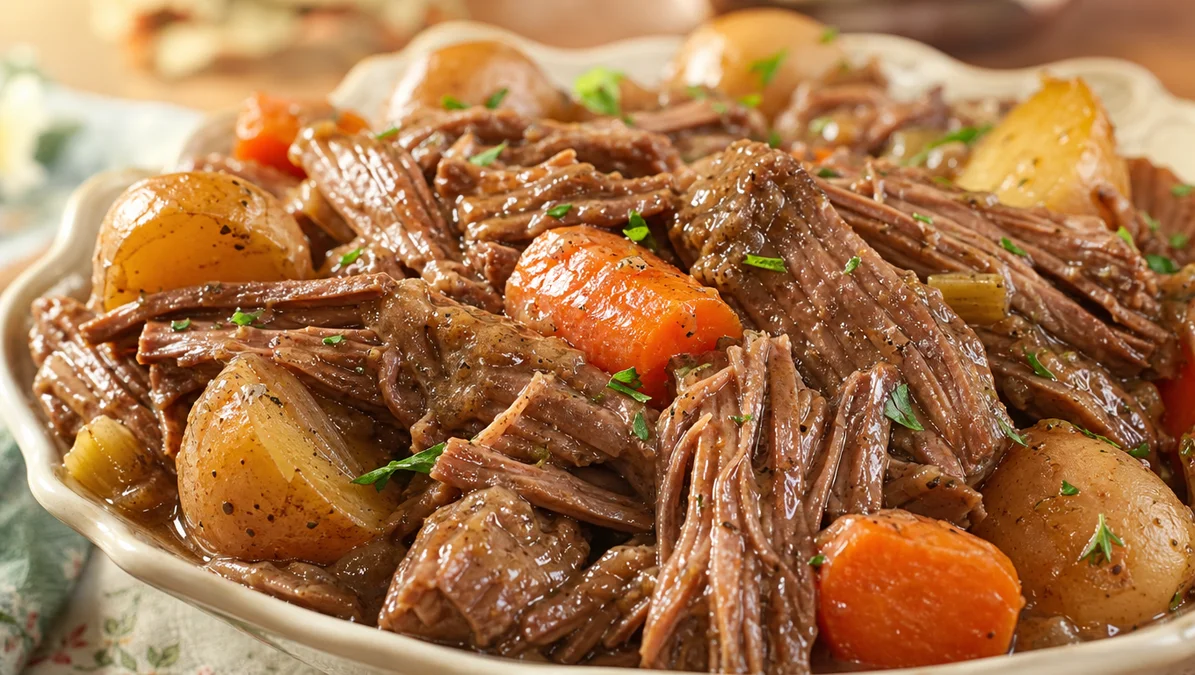 Simple Ranch Pot Roast