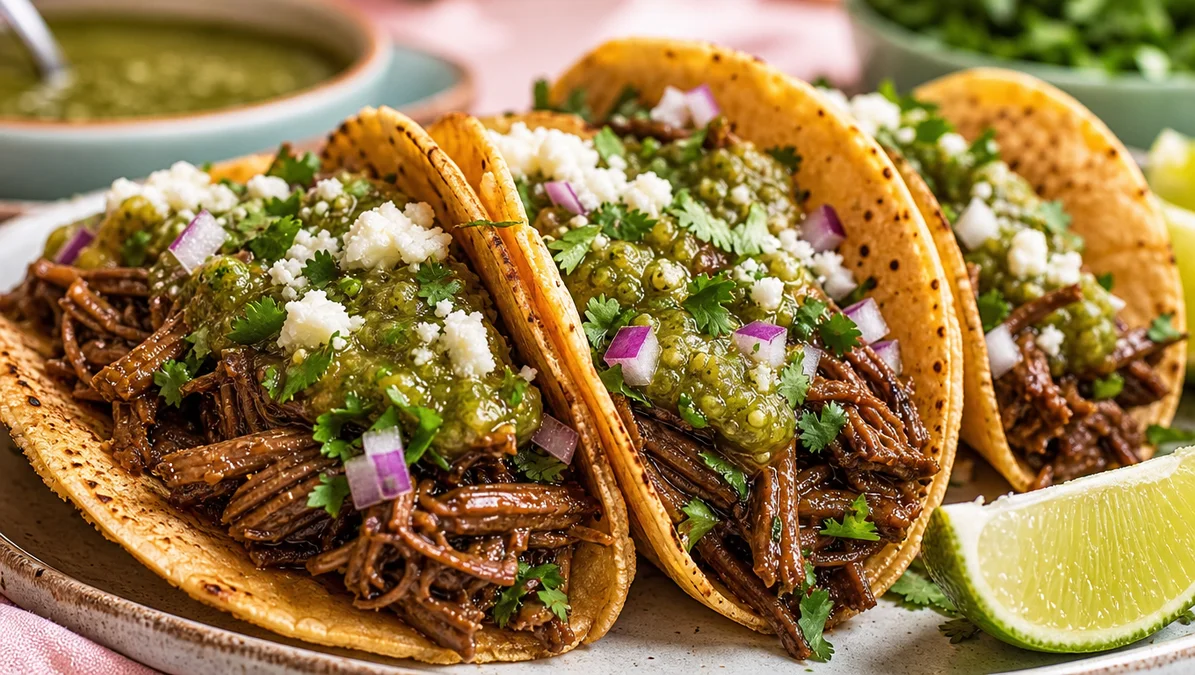Slow Cooker Street Tacos
