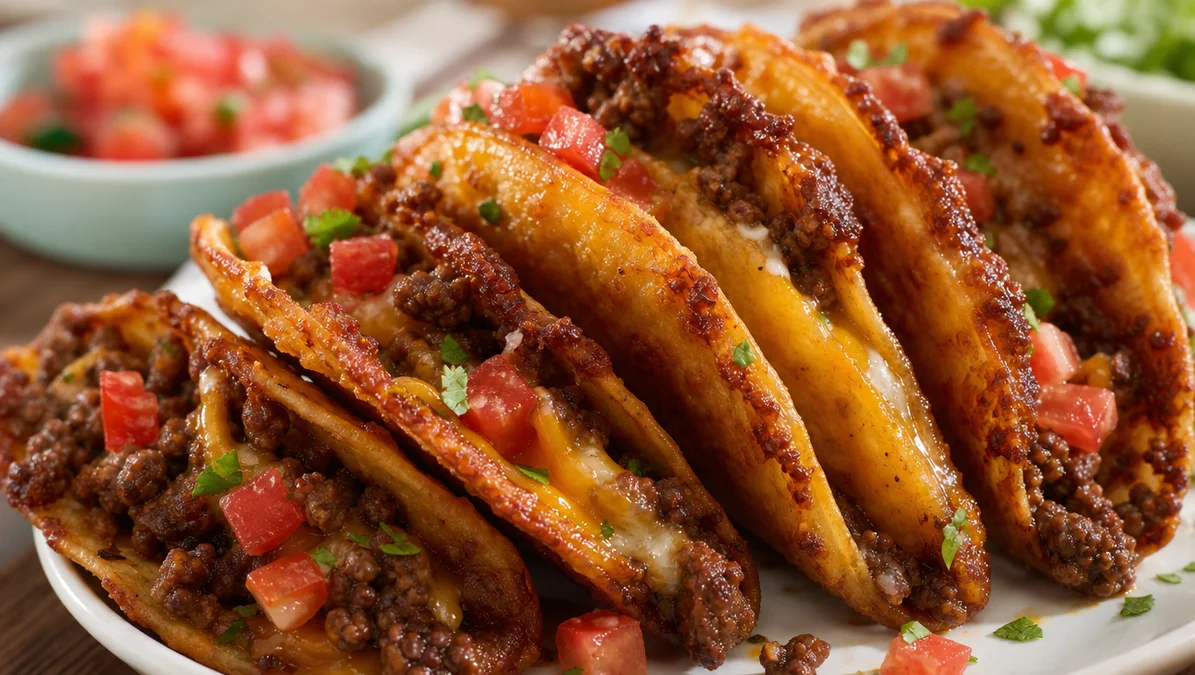 Quick Crunchy Beef Tacos