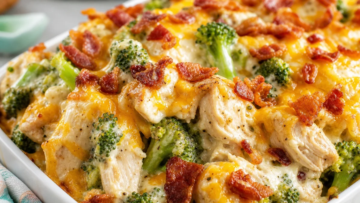 Creamy Chicken Broccoli Bake