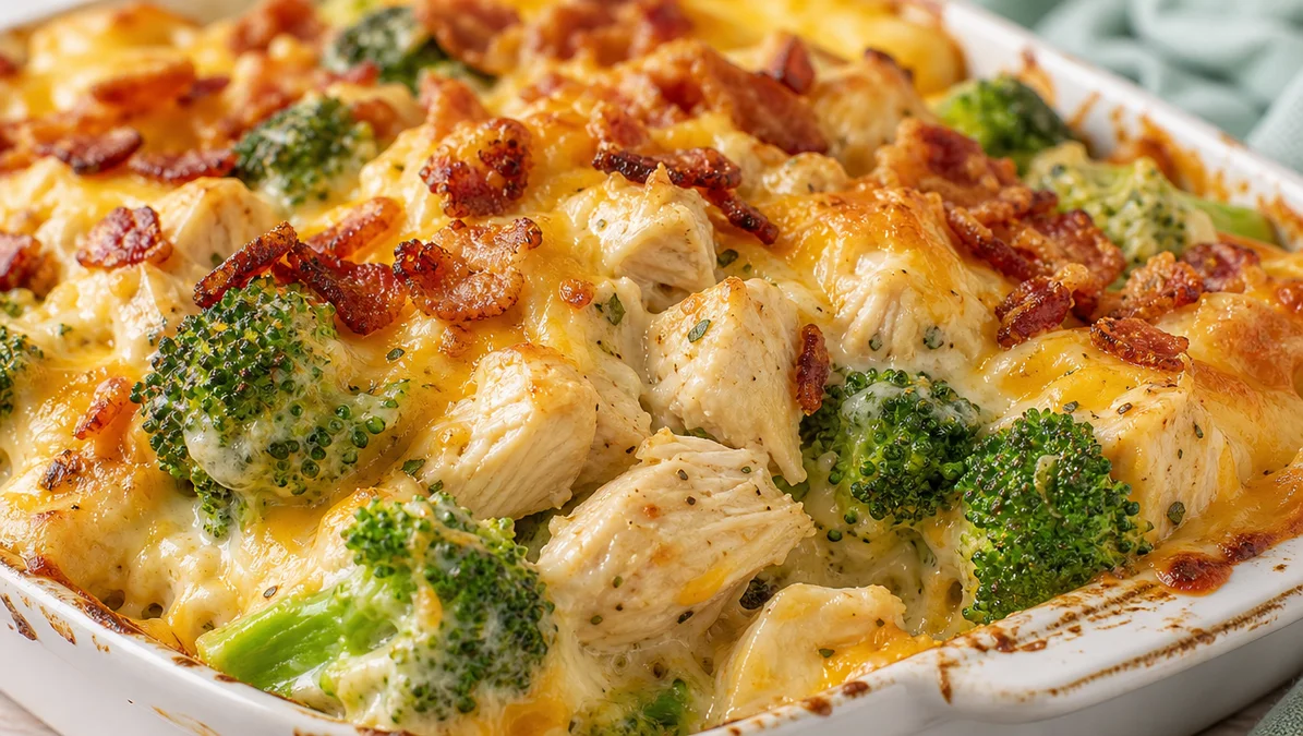 Low Carb Chicken Broccoli Bake