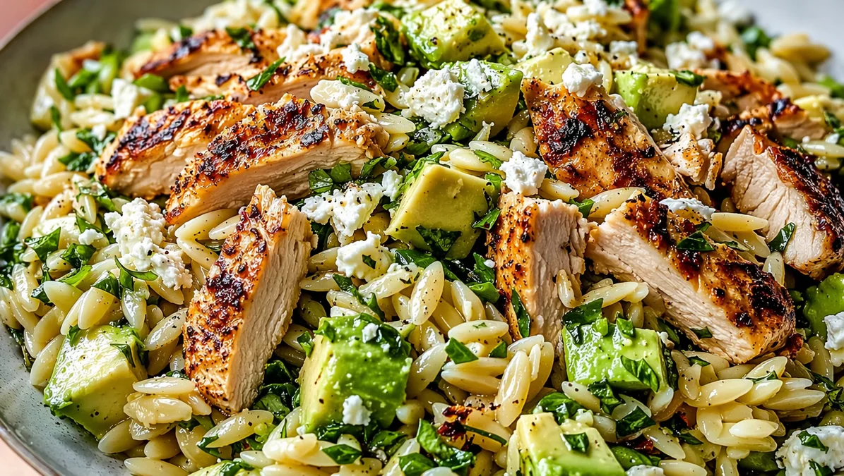 Healthy Summer Orzo Salad