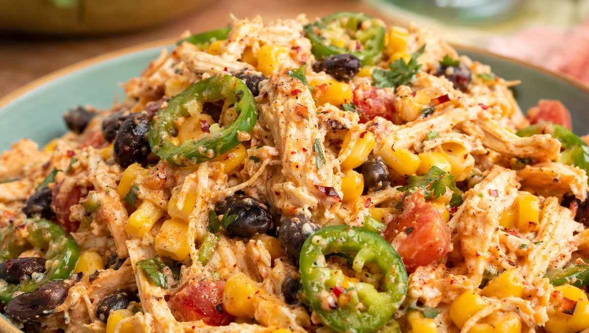 Spicy Shredded Chicken Salad