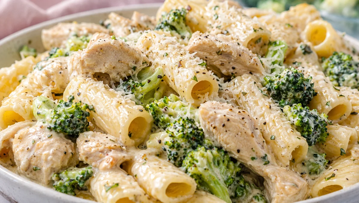 Chicken Broccoli Pasta – Skinny Spatula