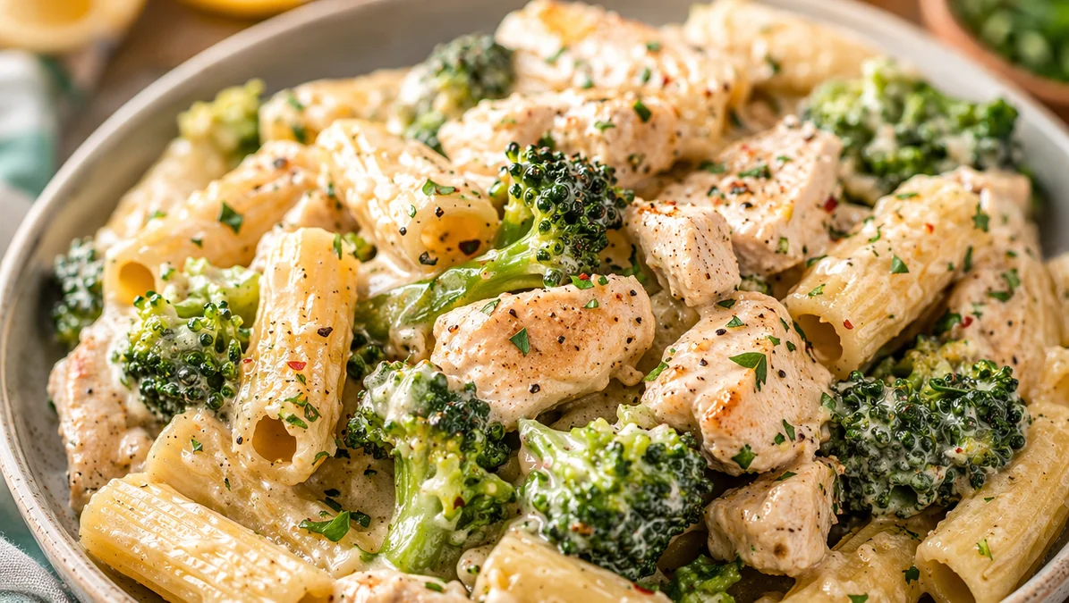 Creamy Chicken Broccoli Pasta