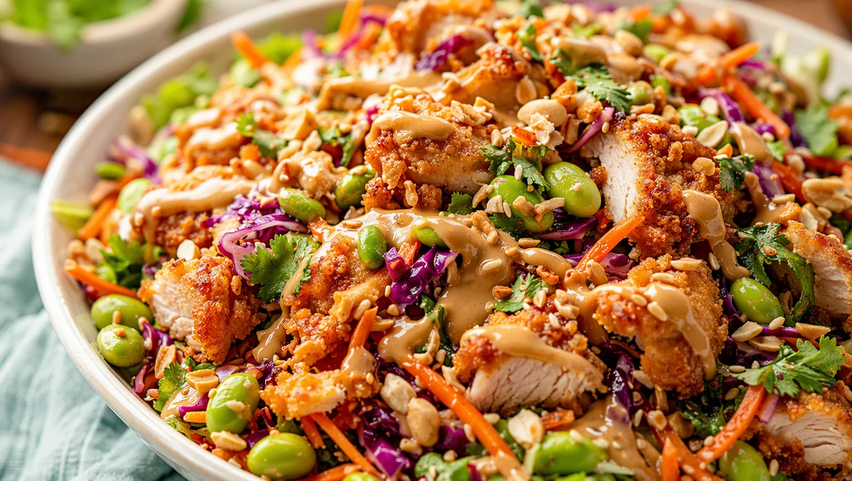 Asian Chicken Crunch Salad