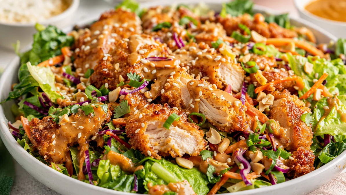 Crunchy Thai Chicken Salad