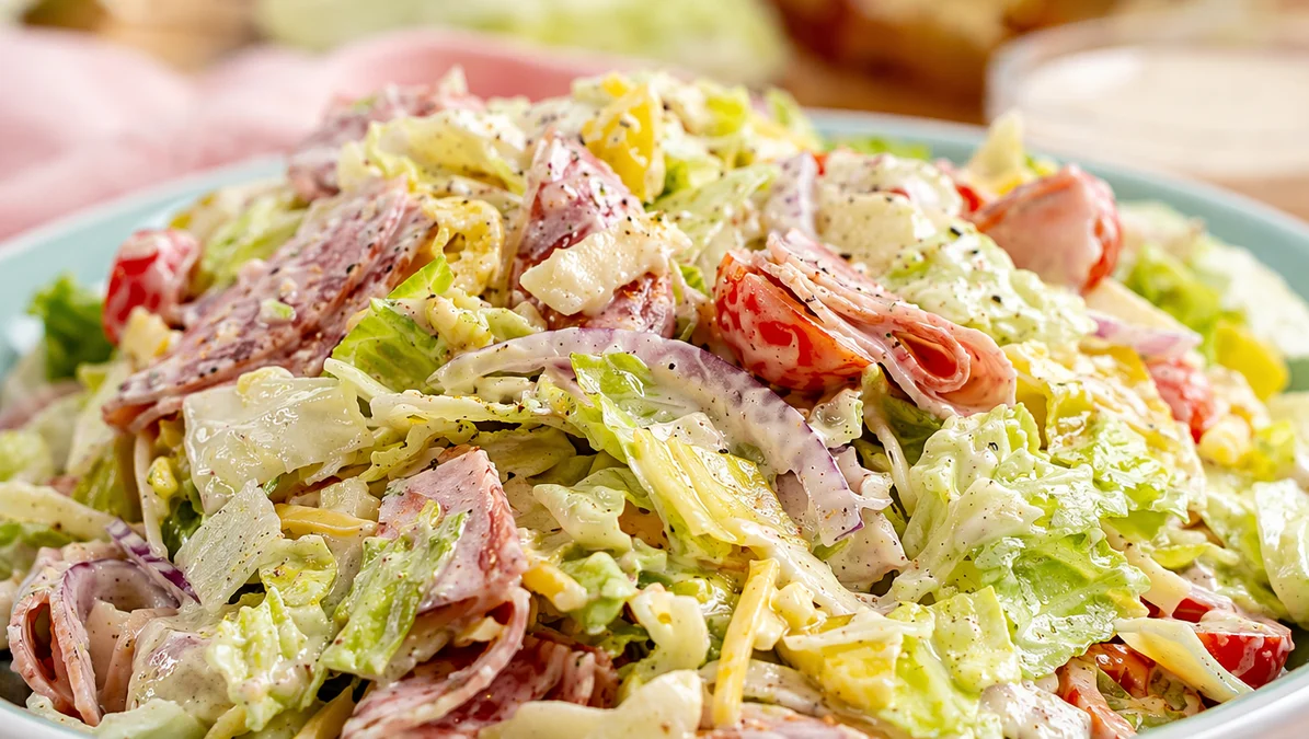 grinder salad, tik tok viral salad