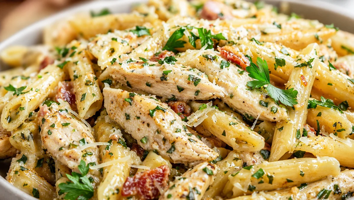 Garlic Herb Chicken Pasta