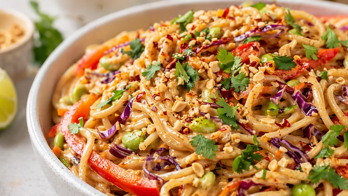 Thai Peanut Noodle Salad