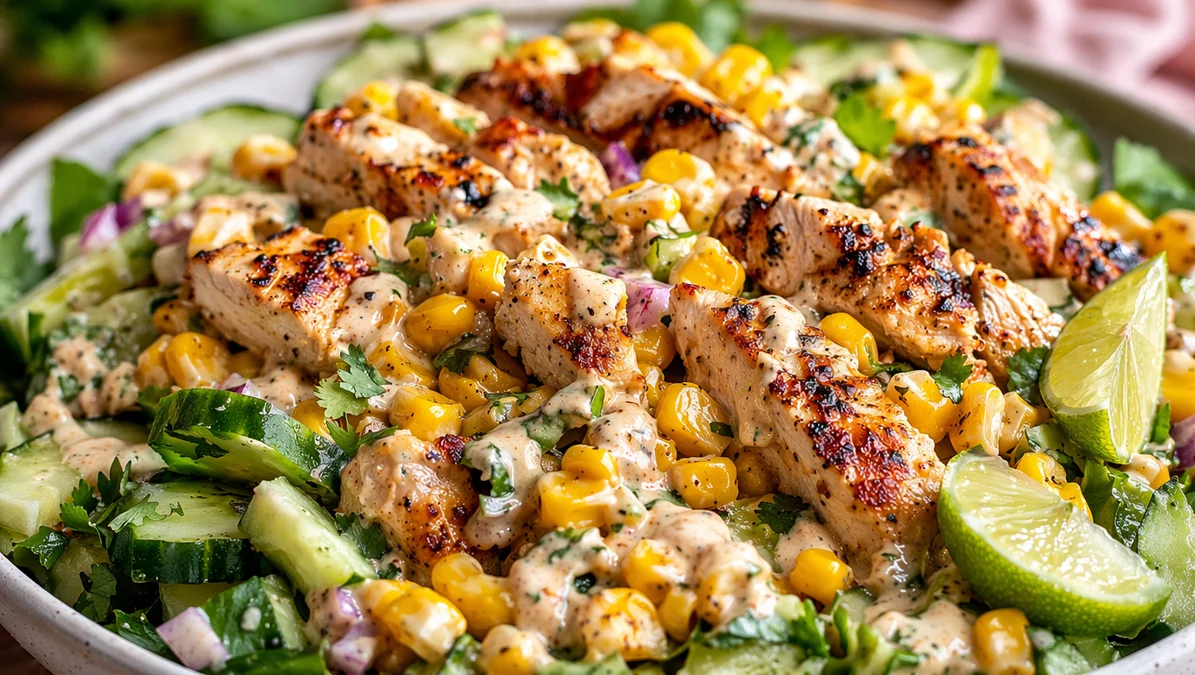 Street Corn Chicken Salad