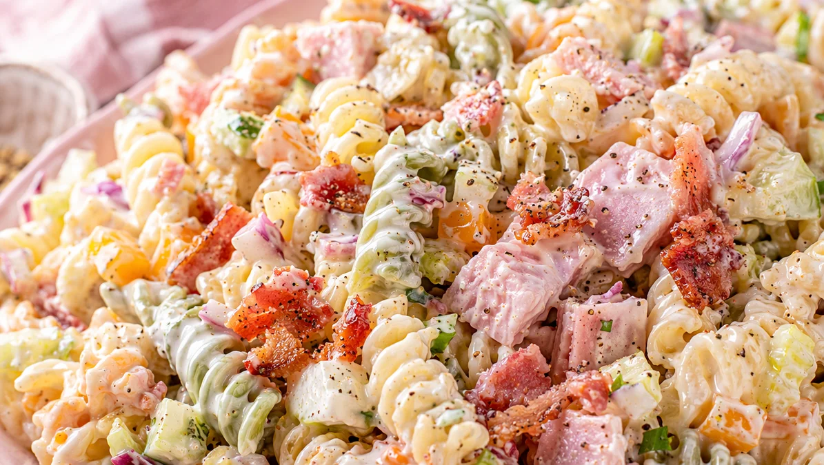 Creamy Ranch Pasta Salad