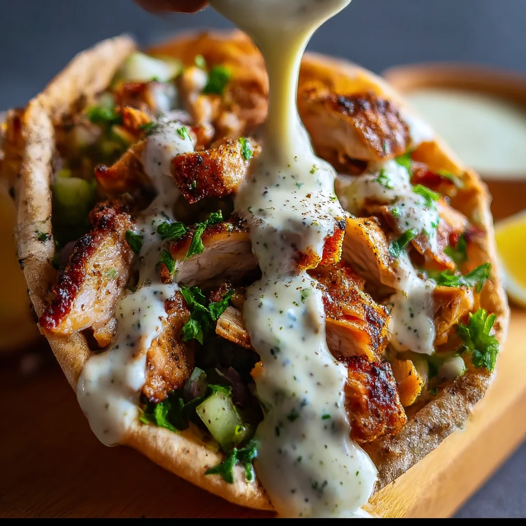 30-Minute Chicken Shawarma with Garlic Sauce