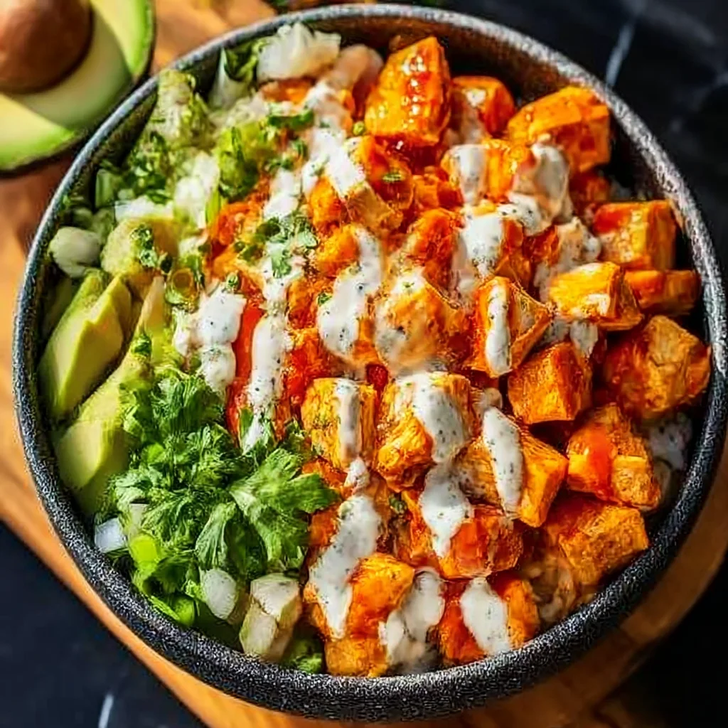 Buffalo Chicken Bowls High Protein Weeknight Dinner