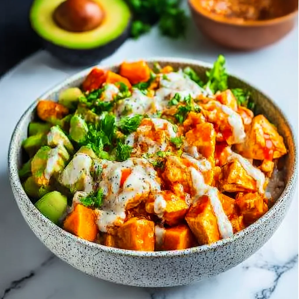 Buffalo Chicken Bowls High Protein Meal Prep
