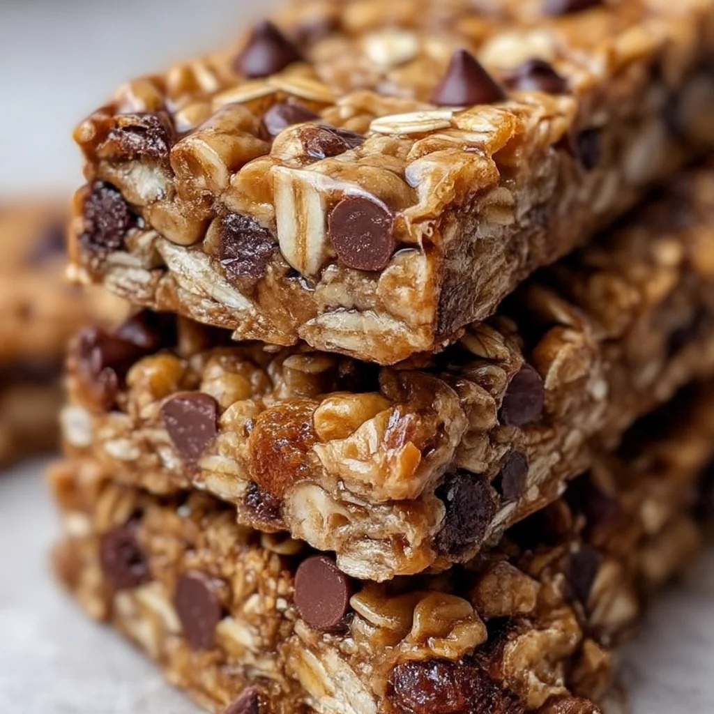 No-Bake Granola Bars for Kids Lunchboxes