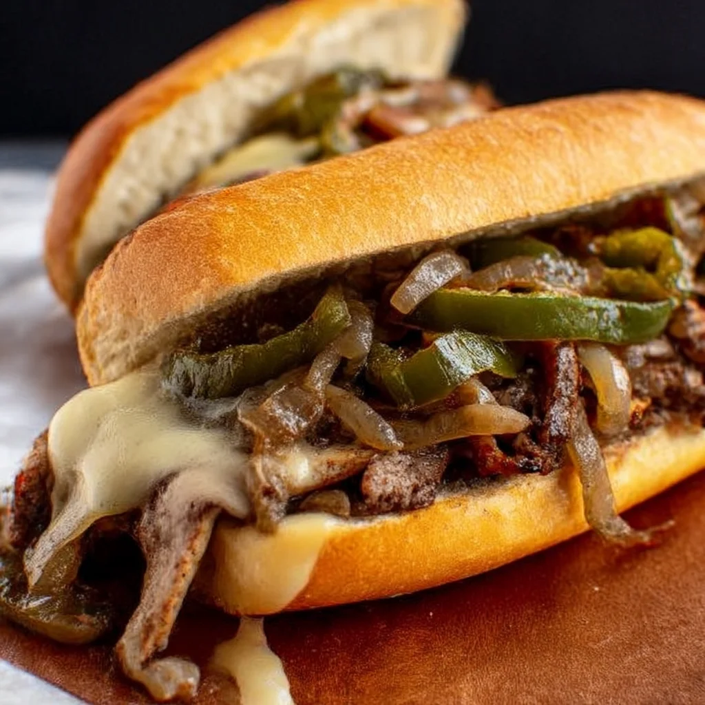 Chicken Philly Cheese Steaks Recipe for Game Day Family Dinner