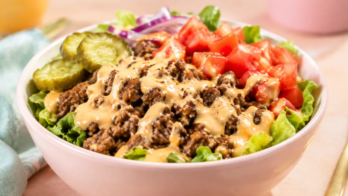 Healthy Burger Bowls – Low Carb, Quick and Satisfying