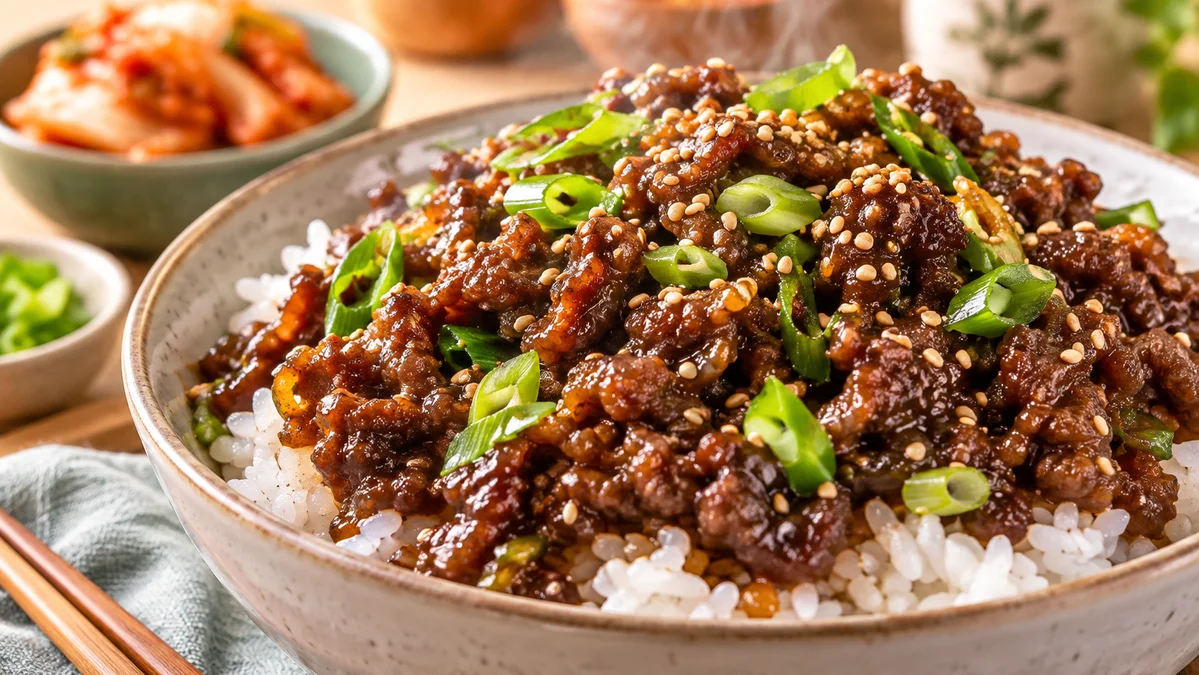 Korean Beef Bowl 15-Minute Weeknight Dinner